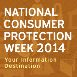 National Consumer Protection Week 2014